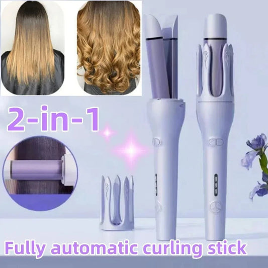 Automatic Hair Curler Straightener Negative Ion Electric Ceramic