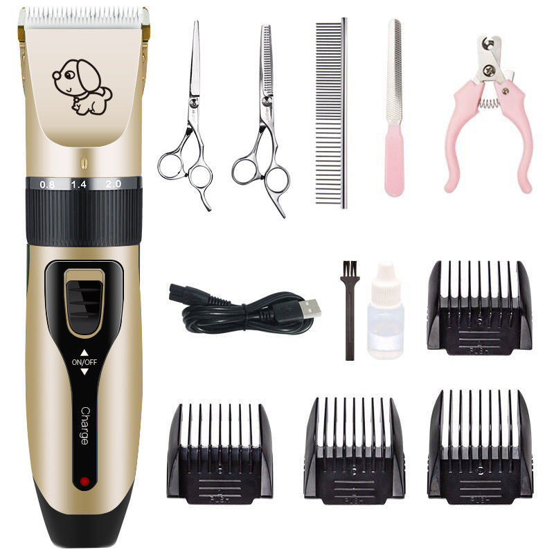 Professional Dog Hair Clipper – Electric Pet Hair Trimmer & Shaver for Easy Grooming at Home