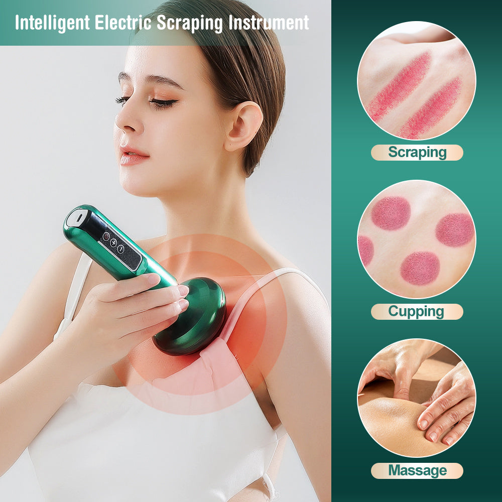 Electric Vacuum Cupping Massager For Body Anti-Cellulite Suction Cup GuaSha | Koalakits36