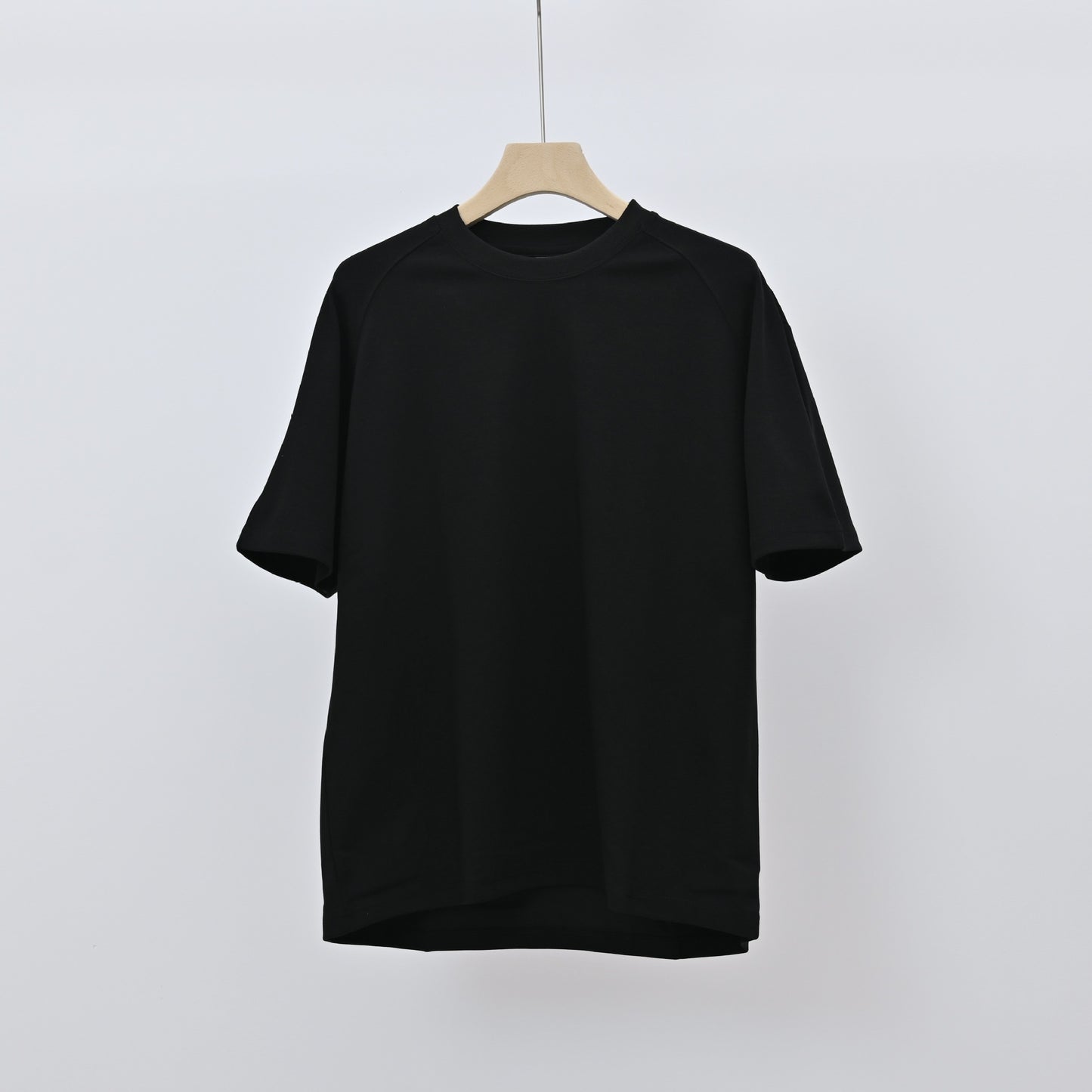 Mens Loose-Fit Patchwork T-Shirt Top