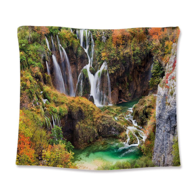 Transform Your Space with Our Stunning Landscape Tapestry Wall Decoration