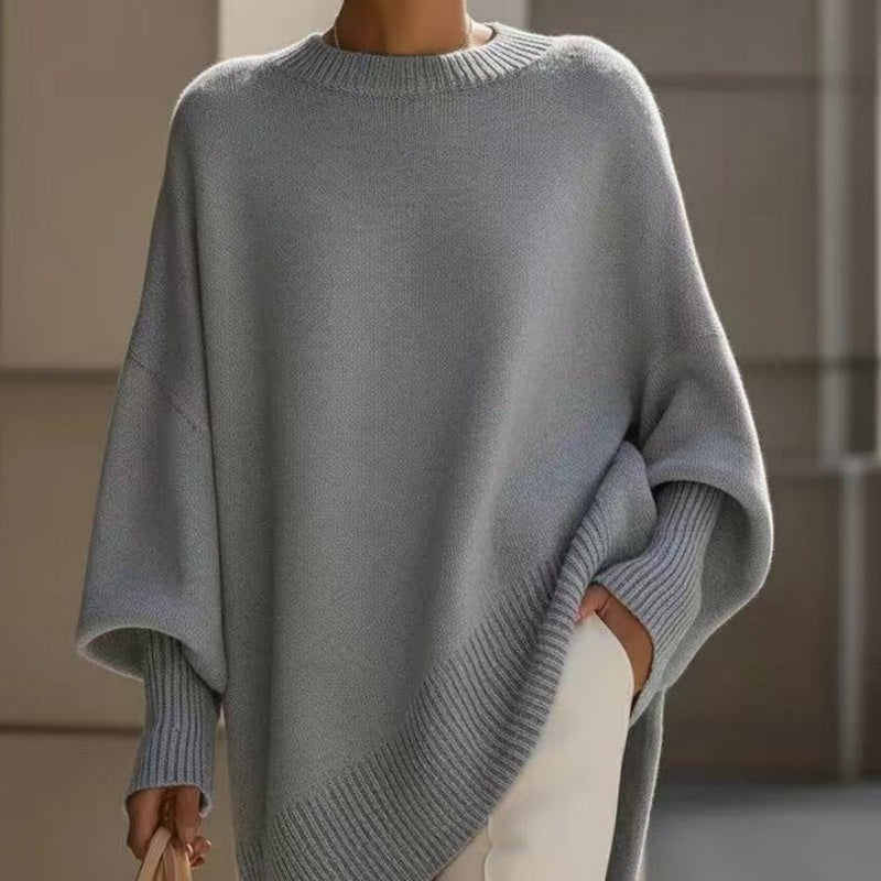 Thick Round Neck Women's Loose All-matching Knitted Pullover Sweater Koalakits36
