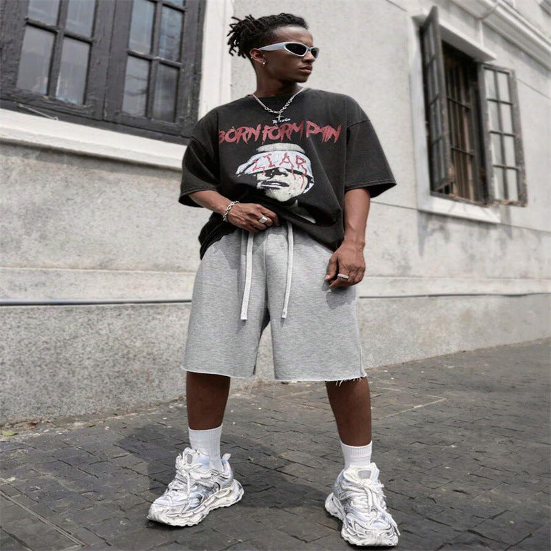 Men's Medium Long Trousers Plus Size Street Hip-hop | Koalakits36