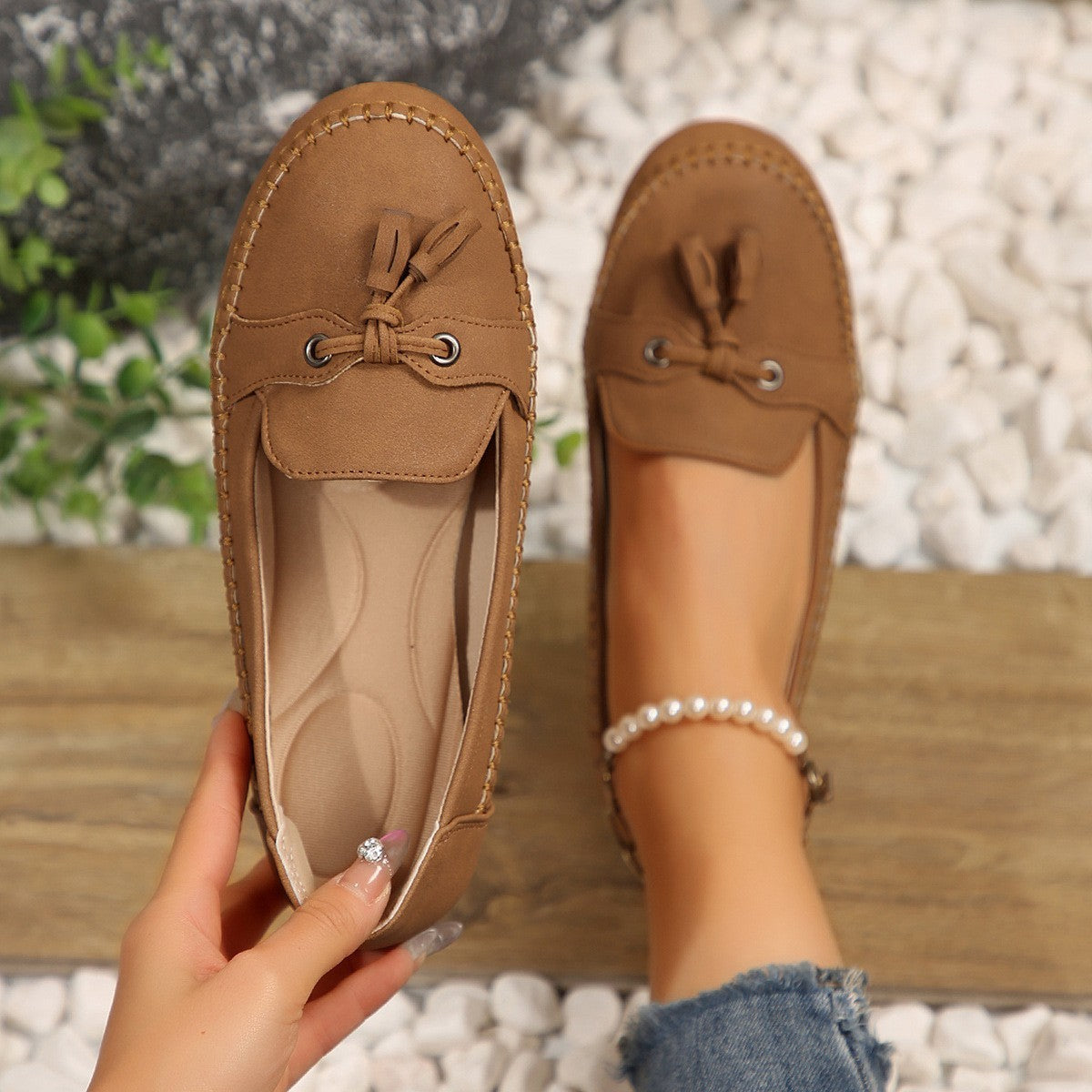 Women's Non-Slip Loafers - Comfortable Flats | Koalakits36