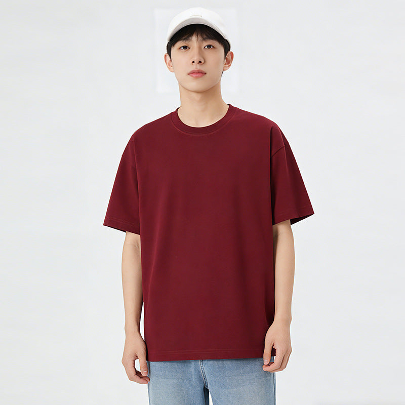 Short-sleeve Pure Cotton Mens T-shirt