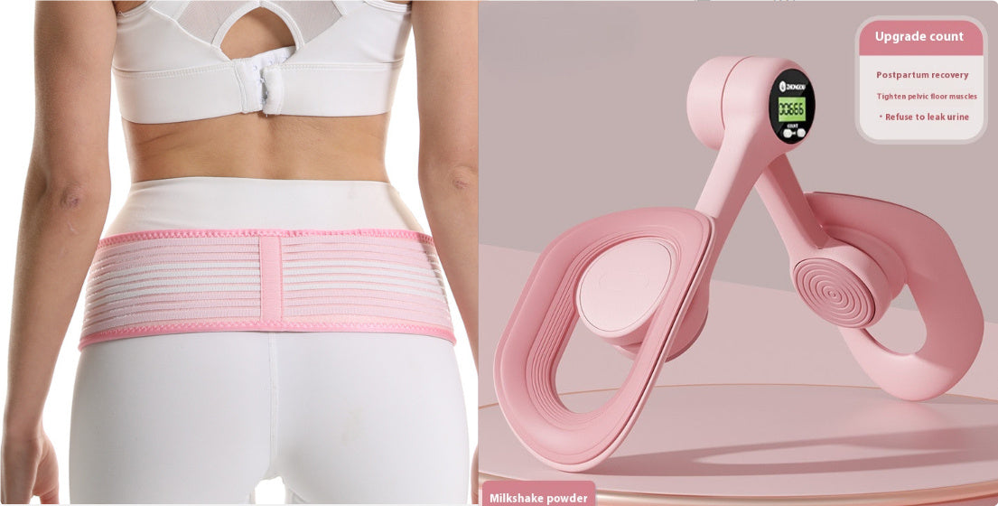 Ergonomic Thigh Trainer With Counter Adjustable With Lcd Display