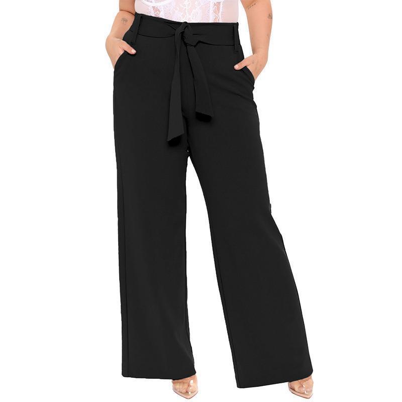New Womens Independent-site Solid-color Shopee Casual Pants