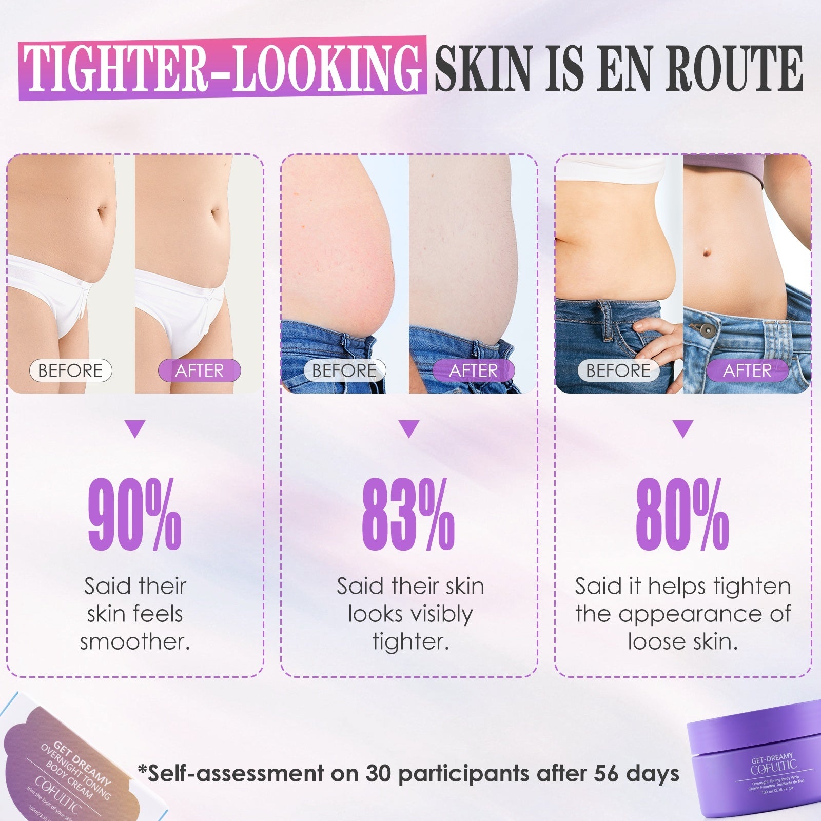 Cofultic Night Sleep Tightening Cream Flat Wrinkles | Koalakits36