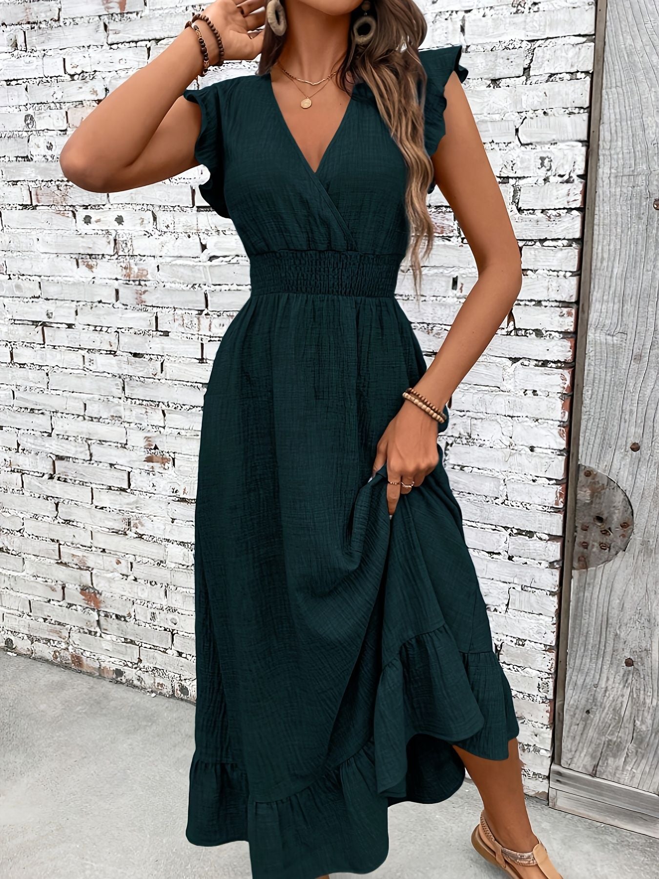 Womens Fashion Elegant Beach Long Dress