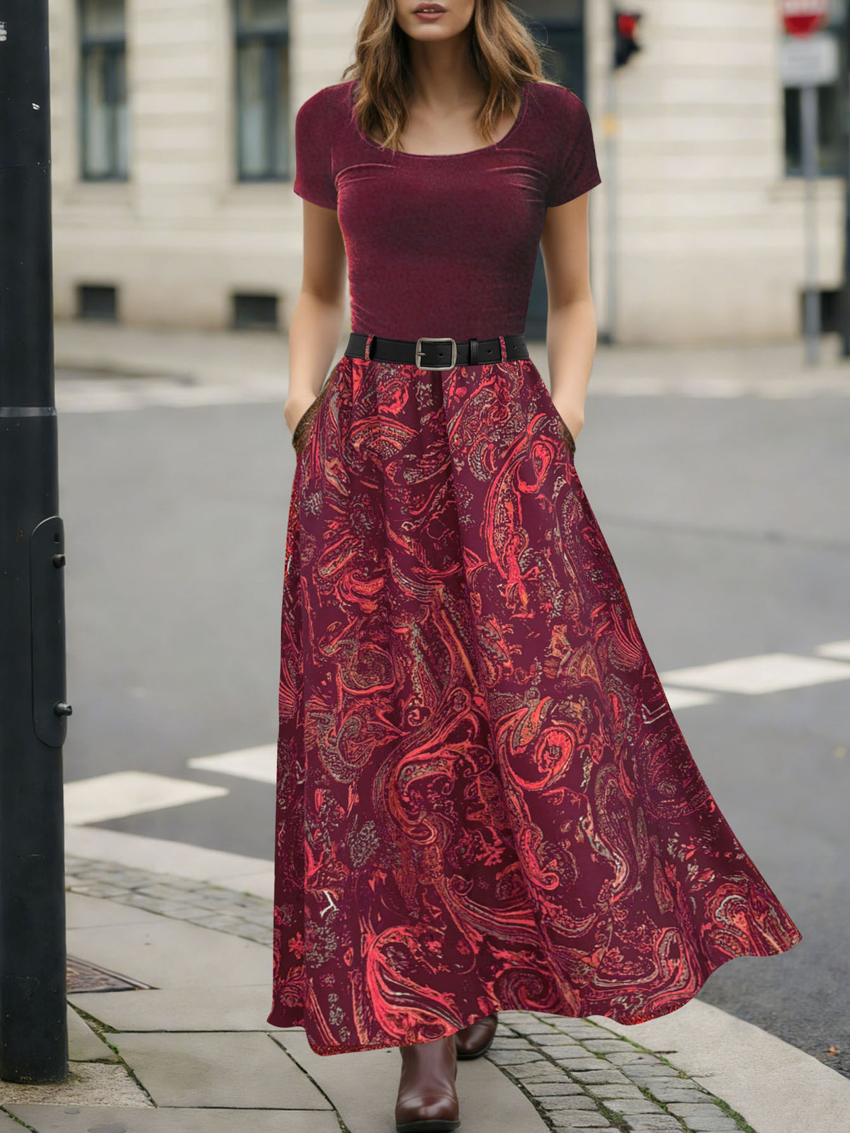 Retro Elegant Chic Womens Dress