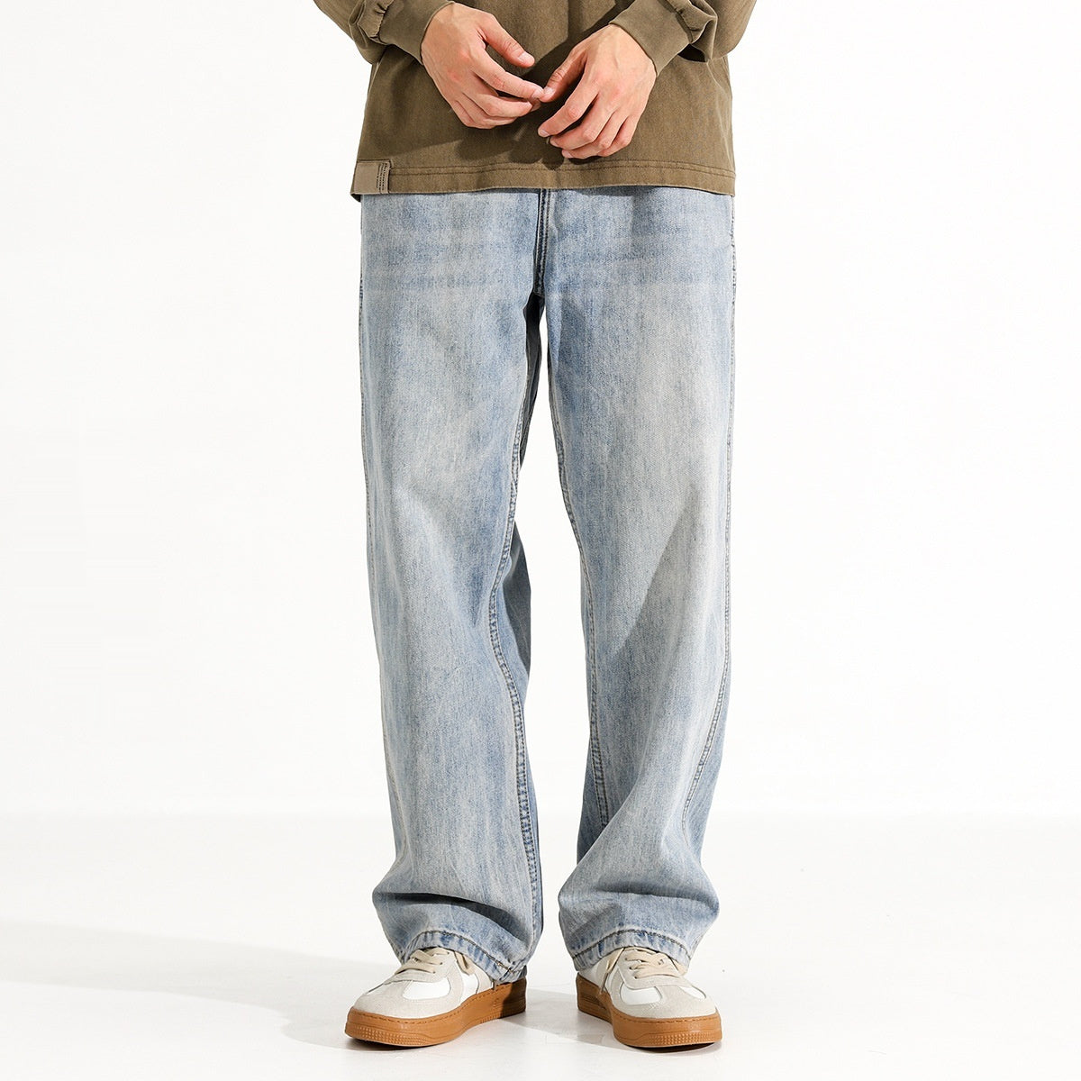 Washed Distressed Jeans for Men | Koalakits36