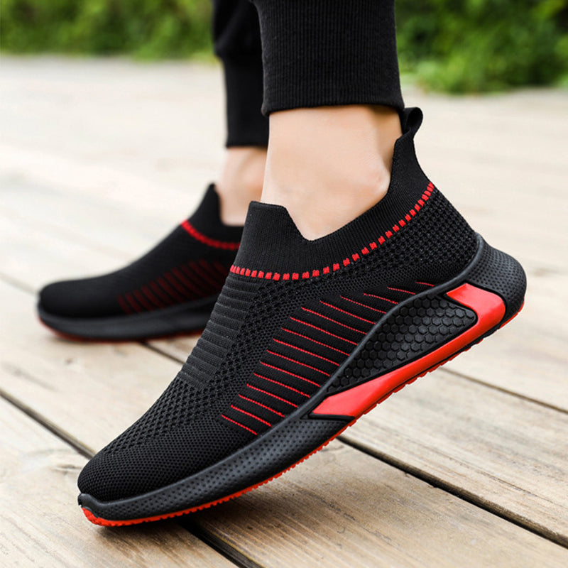 Breathable Slip-on Sneakers Mesh Socks