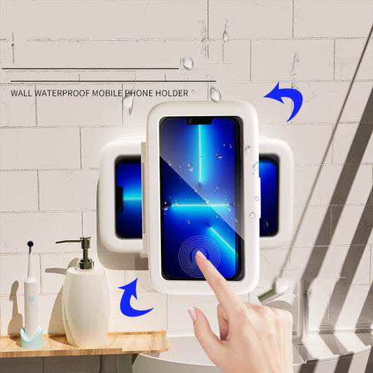 Shower Phone Box Bathroom Waterproof Phone Case Seal Protection Touch Screen Mobile Phone Holder Koalakits36