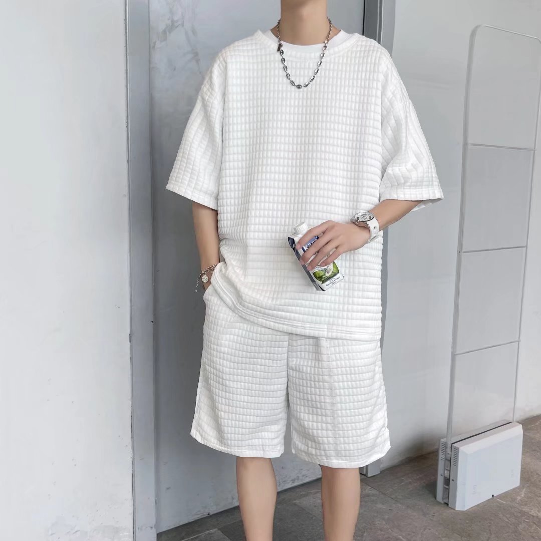 Men's Casual Two-Piece Set | Trendy Summer Outfit
