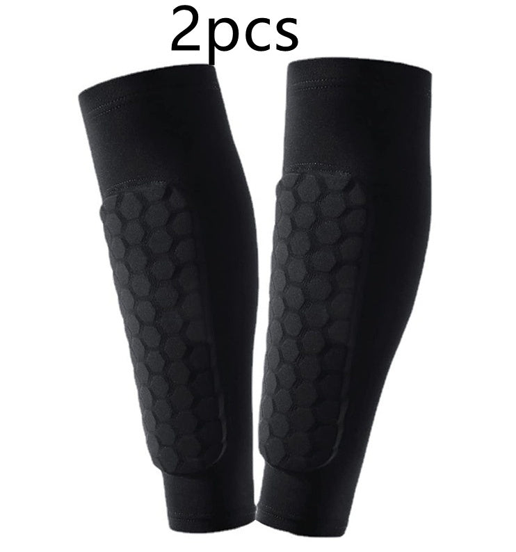 Honeycomb Shank Protection Foot Sock Men's Anti-collision Non-slip | Koalakits36