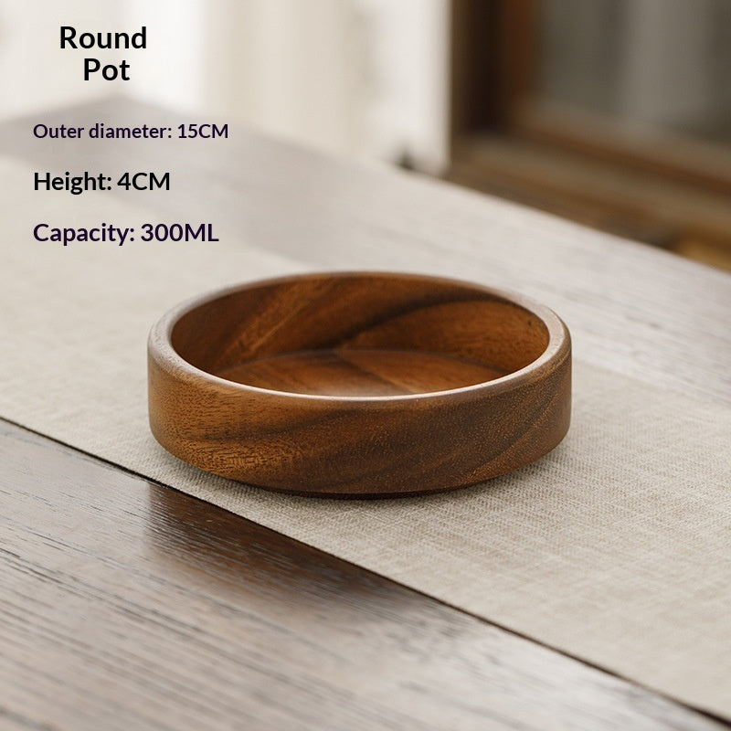 Stylish Walnut Wood Snack Platter for Your Home