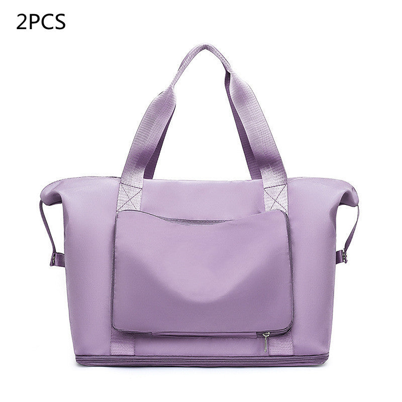 Foldable Large Capacity Women Gym Bags Shoulder Bag for Training Travel Handle Handbag Crossbody Tote Koalakits36