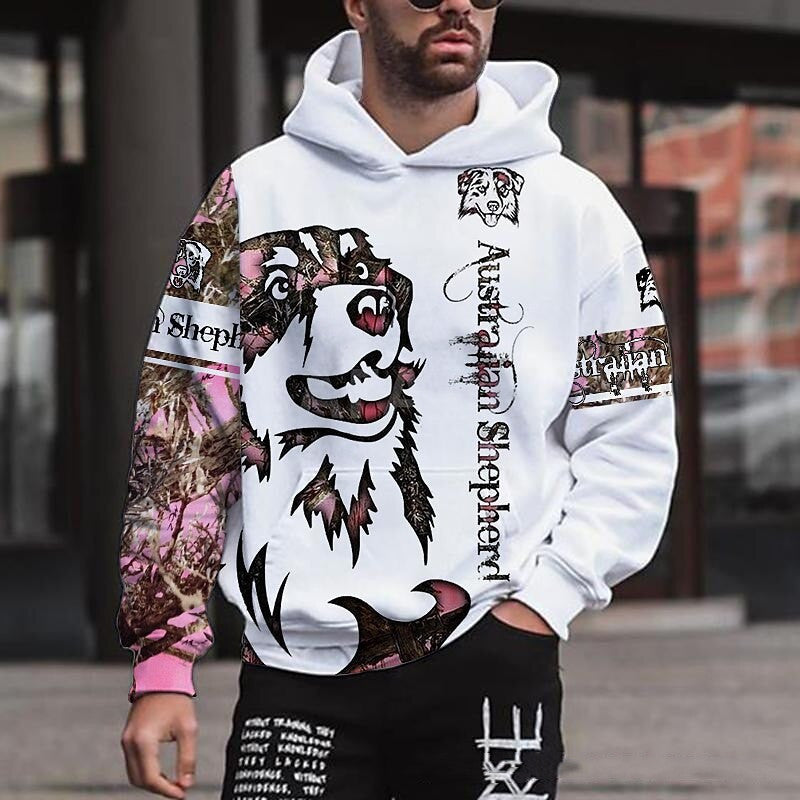 3D Printed Hoodie - Spring Hooded Sweater | Koalakits36