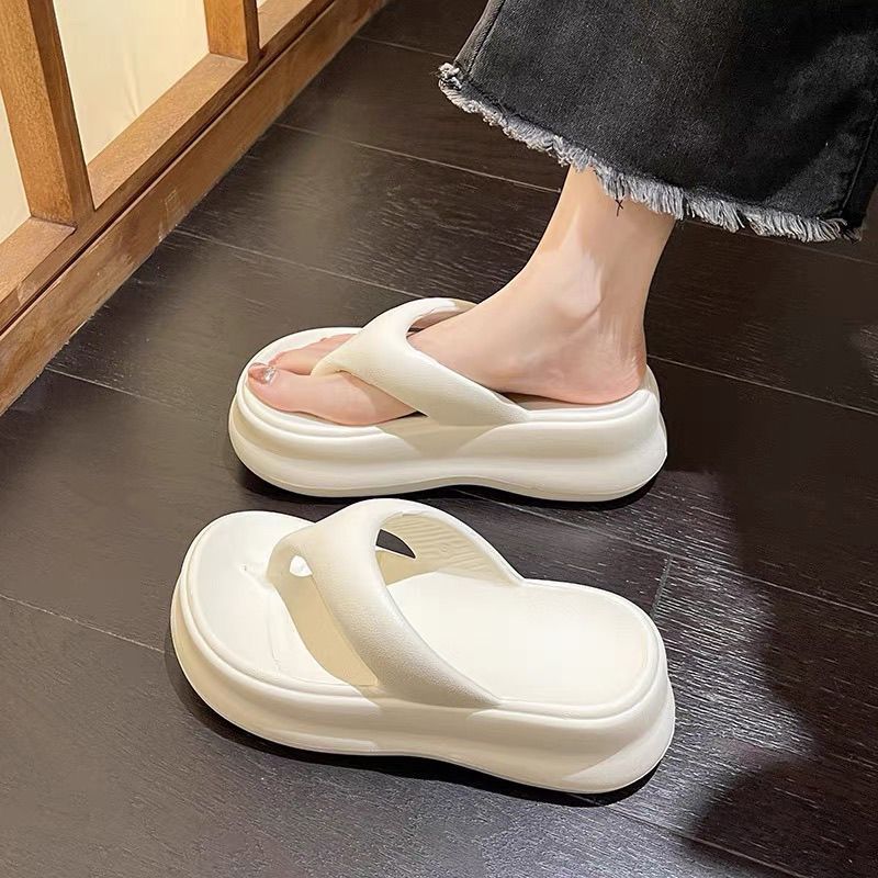 Non-slip Height-increasing Thick-soled Eva Flip-flops Women's Slippers | Koalakits36
