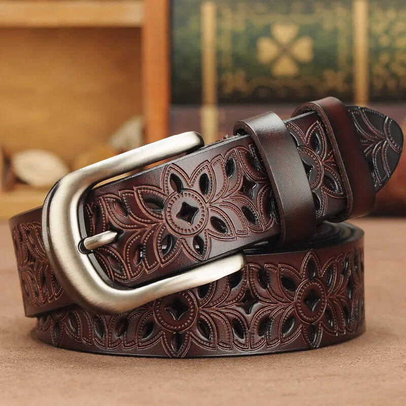 Vintage Leather Belt Women | Koalakits36 Fashion