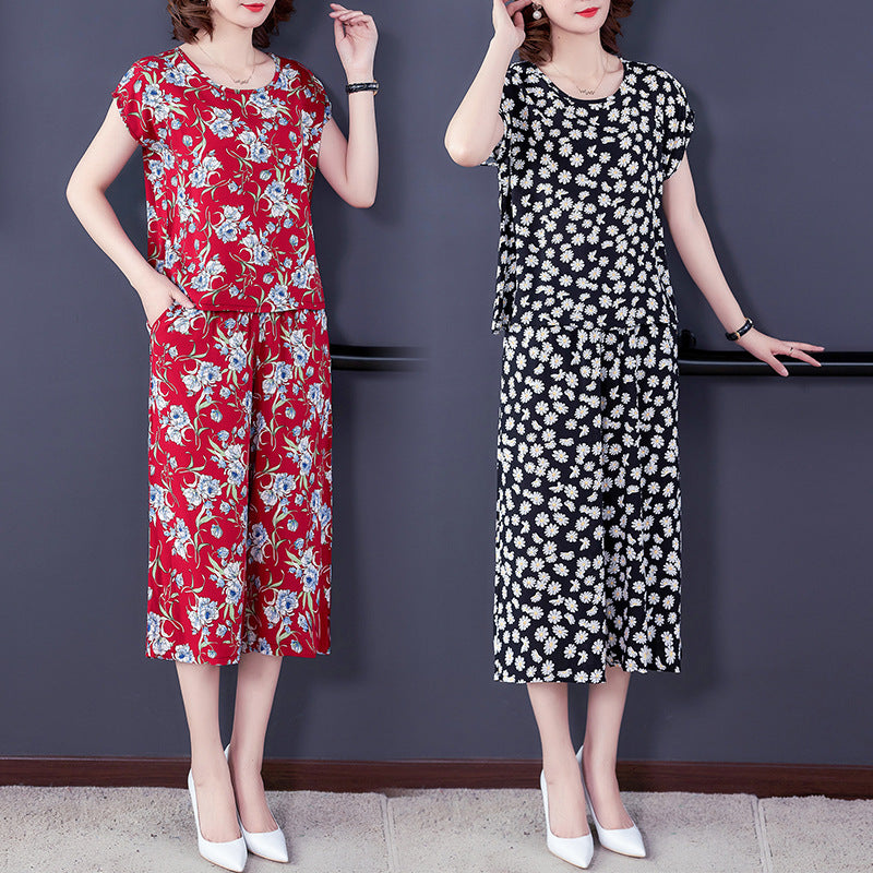 Women Wear Polka Dot Loose Fashion Breathable Cotton Silk