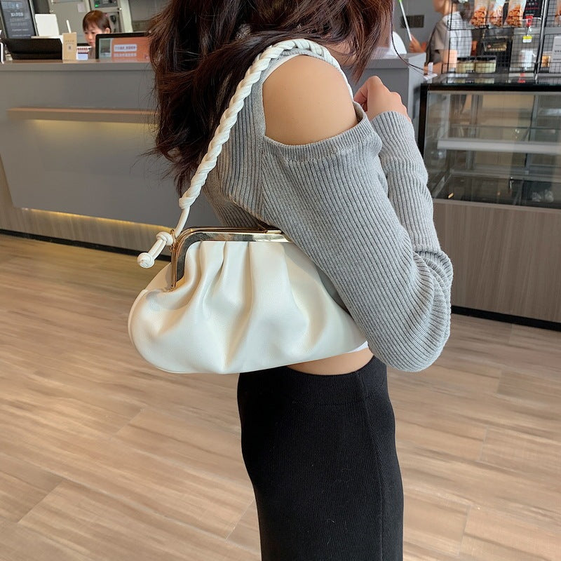 Fashion Pleated One-shoulder Cloud Bag | Koalakits36