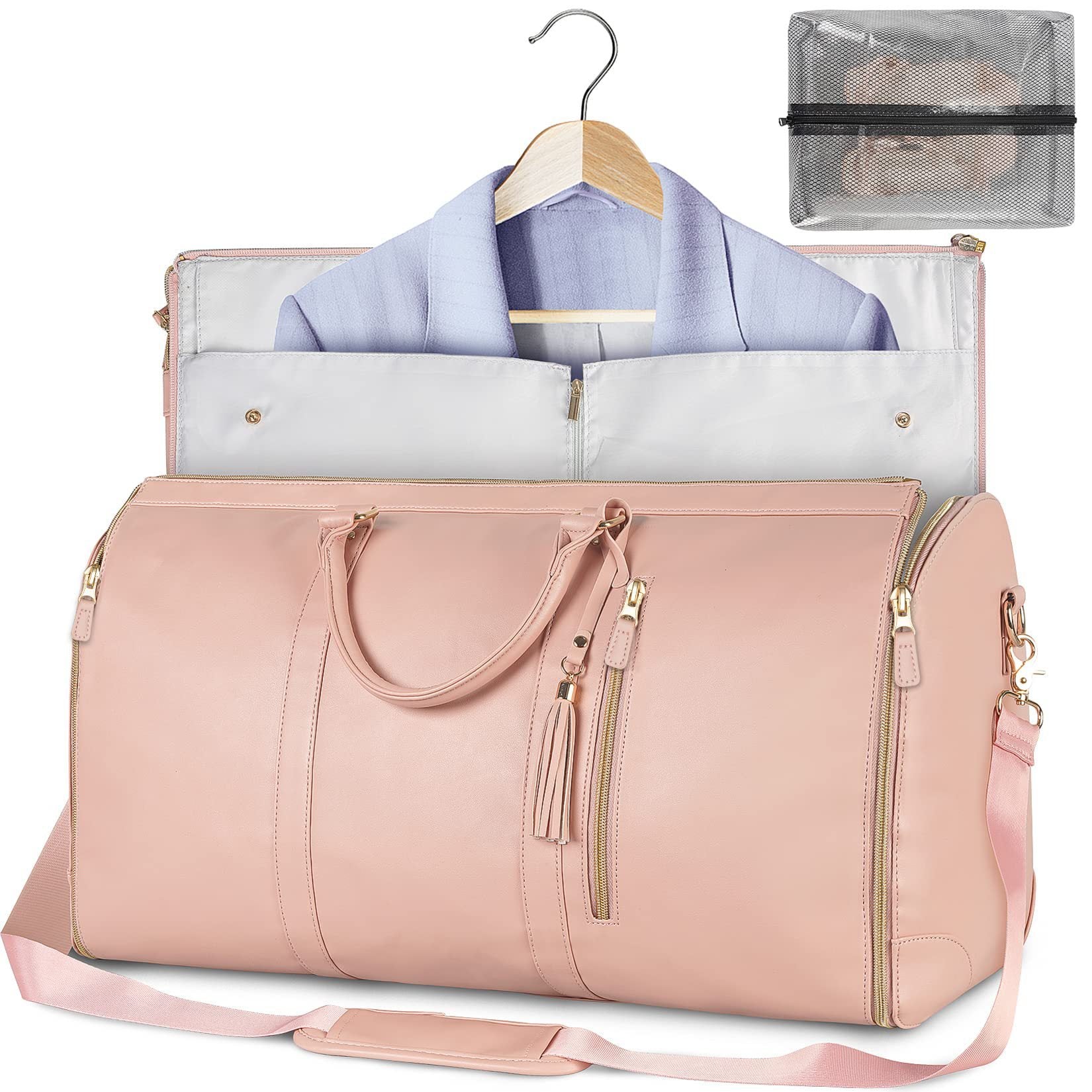 Large Capacity Travel Duffle Bag Women's Handbag Folding Suit Bag Waterproof | Koalakits36