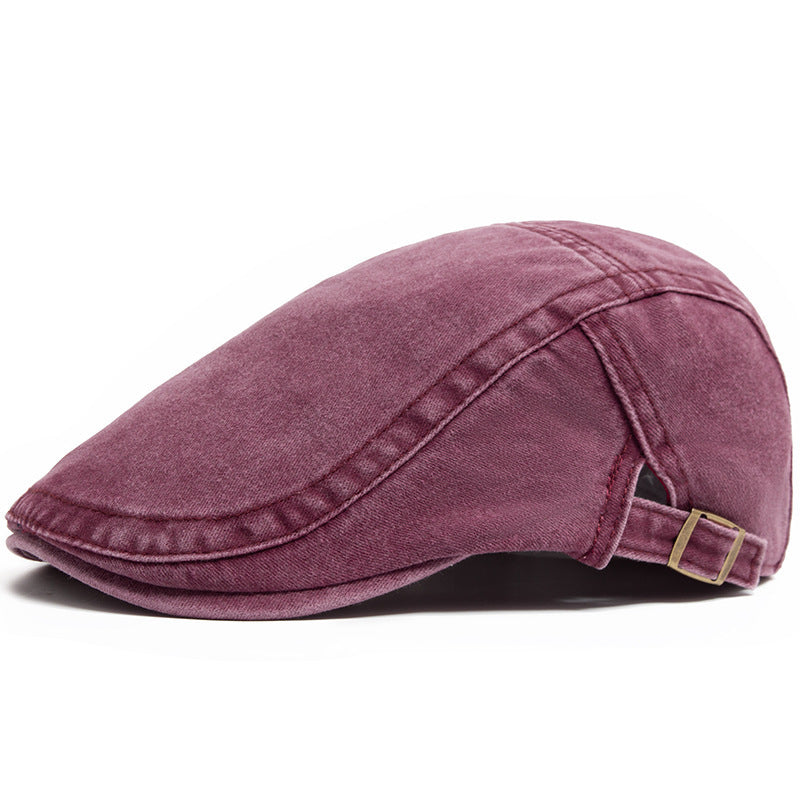 Retro Washed Denim Hat Cowboy Beret Fashion Casual Baseball Cap | Koalakits36
