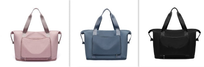 Foldable Large Capacity Women Gym Bags Shoulder Bag for Training Travel Handle Handbag Crossbody Tote Koalakits36