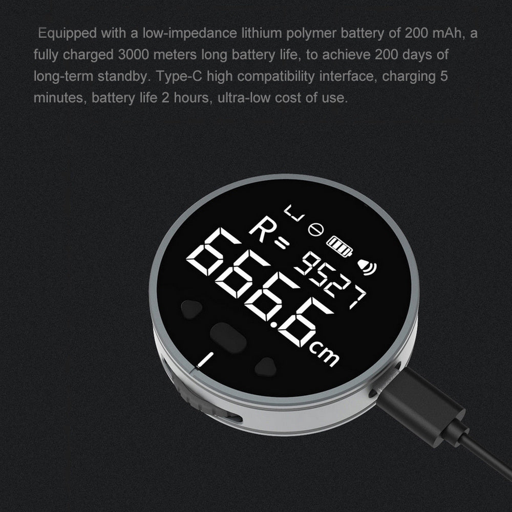 Distance Measuring Instrument Electronic Ruler Tape High Definition Digital LCD High Precision Tool | Koalakits36