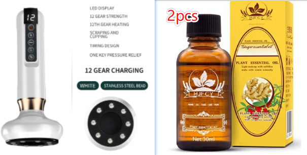 Electric Vacuum Cupping Massager For Body Anti-Cellulite Suction Cup GuaSha | Koalakits36