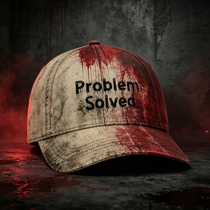 Stylish Halloween-Themed Baseball Cap: Dark-Style Couples Hat for All Seasons
