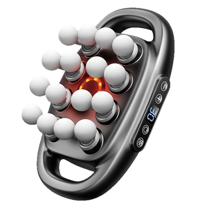 Muscle Relaxation Massager Multi-head Massage Gun Deep Tissue Body Fitness Muscle Electric Relax Massager Koalakits36