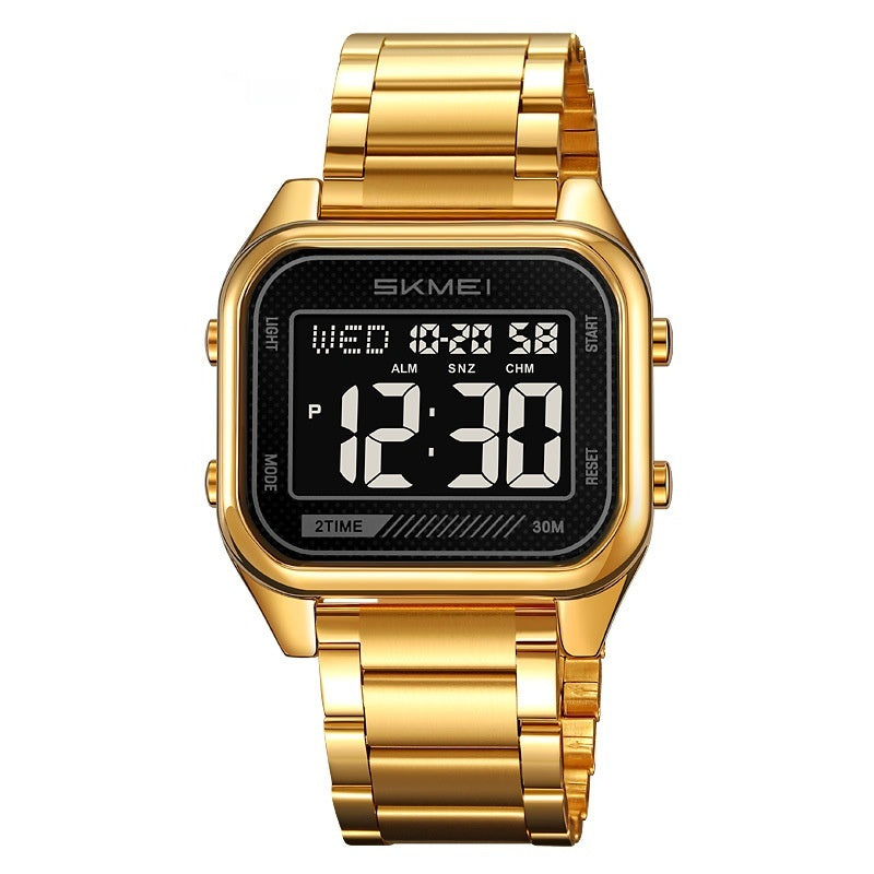 Luminous Men's Waterproof Sports Watch - Elevate Your Outdoor Experience