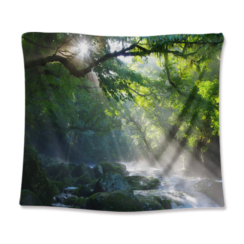 Transform Your Space with Our Stunning Landscape Tapestry Wall Decoration