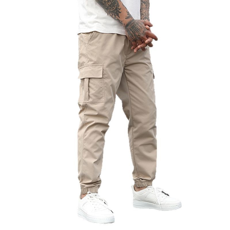 Men's Casual Overalls – Loose Cropped Pants | Koalakits36