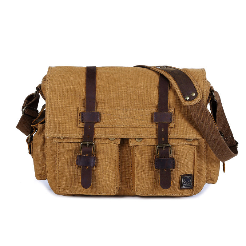 Canvas Shoulder Bag - European American Bag | Koalakits36