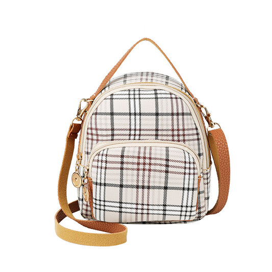 Plaid Backpack - Personality Bags | Koalakits36