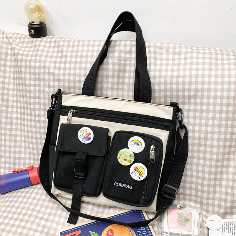 Japan Style Kawaii Women Shoulder Bags Waterproof Nylon