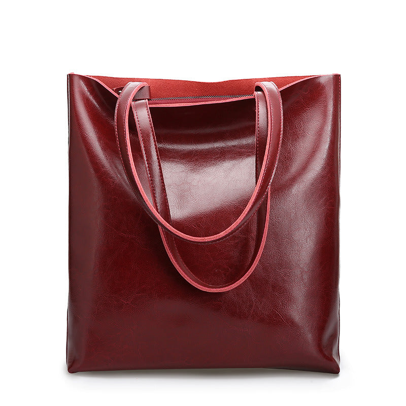 Cowhide Tote Bag