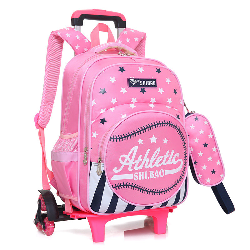 Three-Wheeled Trolley School Bag | Bag for Kids