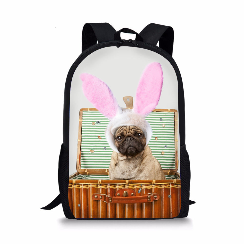 Pug Children's Backpack - Pug School Backpack | Koalakits36