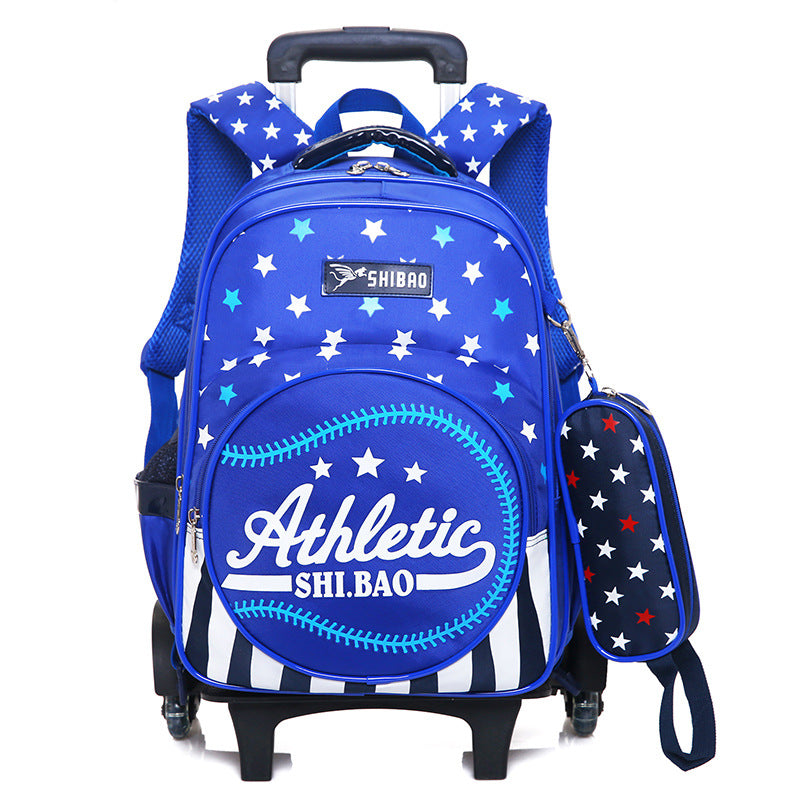 Three-Wheeled Trolley School Bag | Bag for Kids