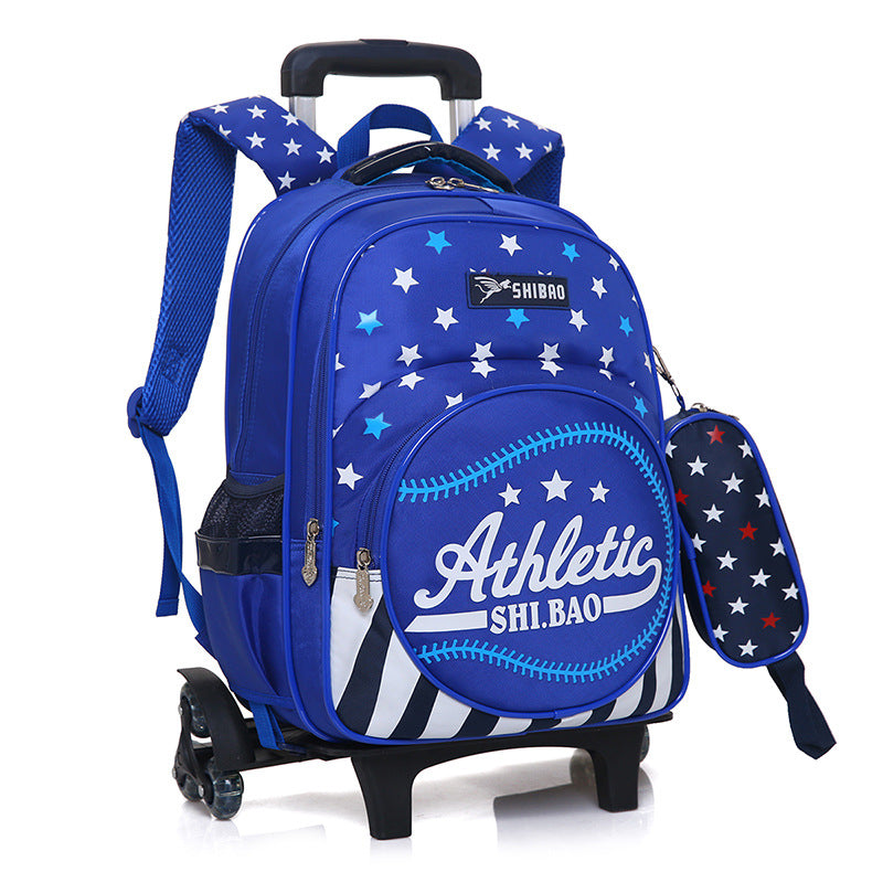 Three-Wheeled Trolley School Bag | Bag for Kids