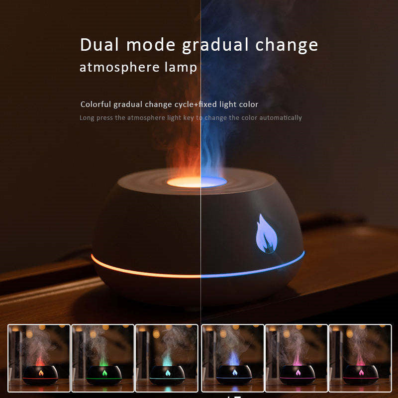 Flame Humidifier Aromatherapy Diffuser 