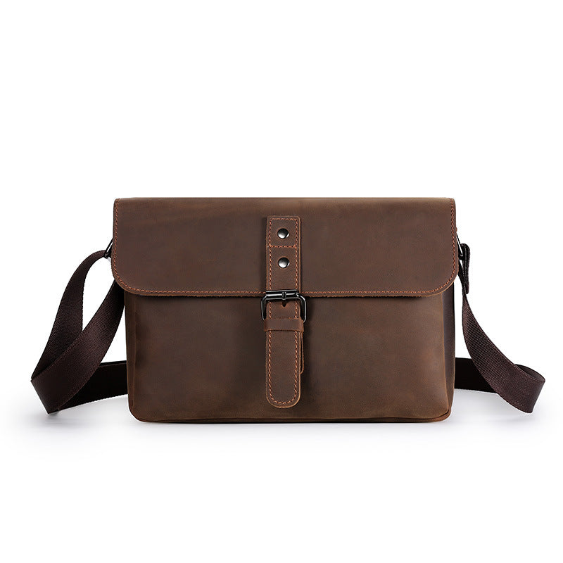 Horseskin Shoulder Bag - Retro Men's Fashion Bag | Koalakits36