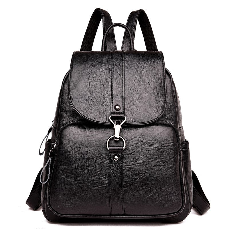 Women's Leather Backpack 