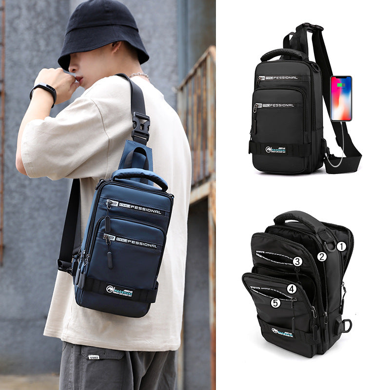 Crossbody Shoulder Bag - Men Nylon Backpack | Koalakits36