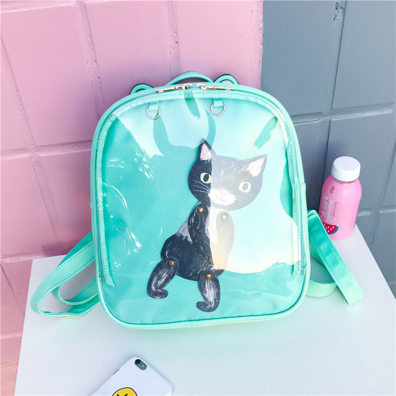 Korean Girls Schoolbag - Transparent Schoolbag | Koalakits36