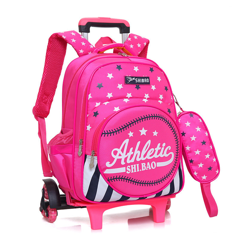 Three-Wheeled Trolley School Bag | Bag for Kids